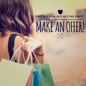 Reasonable offers will always be considered!